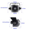 Mini Rückfahrkamera (CVBS), 195° Ultra-Weitwinkel