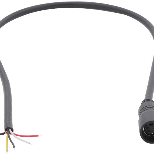 RFK-Kabel 4-Pin Mini DIN Buchse - offene Enden, 0,5m