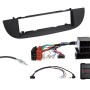 1-DIN Kit Fiat 500(ZAF 312) schwarz 2007-2015 LFB/Antenne