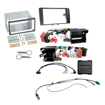 2-DIN Kit Audi A3(8P) 07/2003-04/2013 LFB/Antenne/Amp