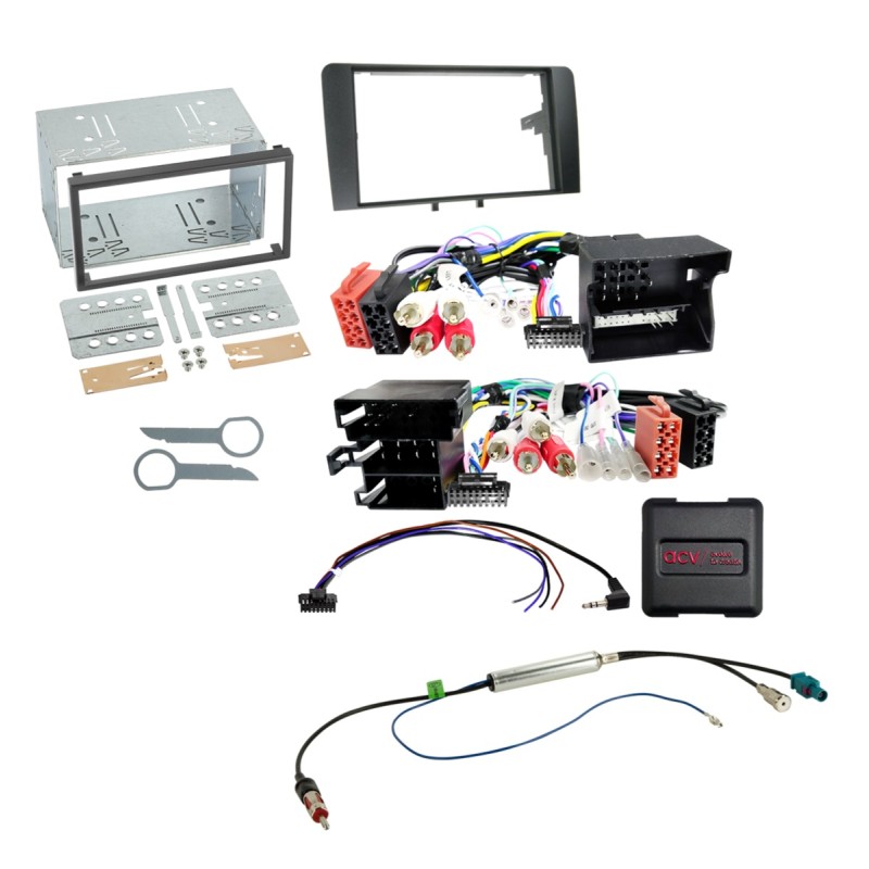 2-DIN Kit Audi A3(8P) 07/2003-04/2013 LFB/Antenne/Amp