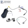 Multimount-Rückfahrkamera (CVBS), 155°, 8m Kabel, weiß