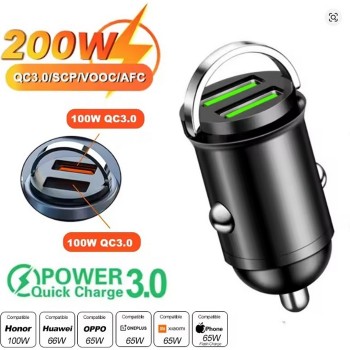 Schnelles Laden 2 USB-Anschlüsse 12-24V