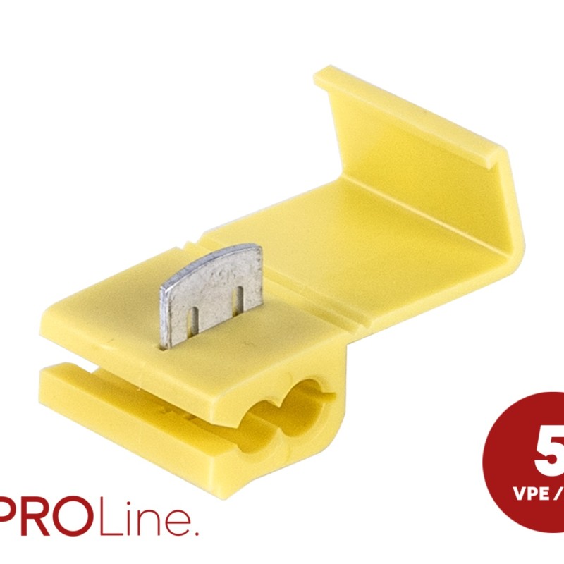 Abzweigverbinder 4,0mm²-6,0mm² gelb