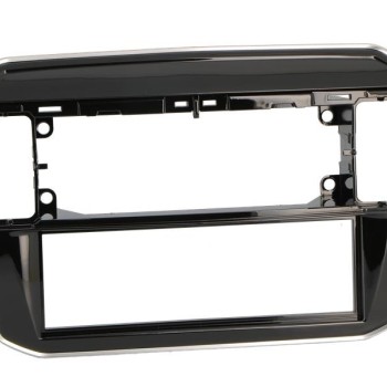 Radioblende SEAT Mii, SKODA City Go, VW UP ab 2016 1DIN piano black Chromrand