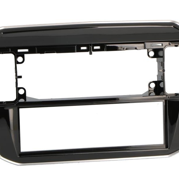 Radioblende SEAT Mii, SKODA City Go, VW UP ab 2016 1DIN piano black Chromrand