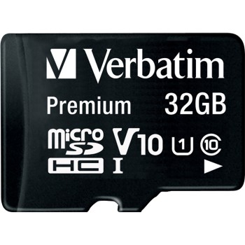 Verbatim microSDHC Speicherkarte, 32 GB