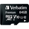 Verbatim microSDHC Speicherkarte, 64 GB