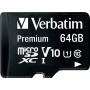 Verbatim microSDHC Speicherkarte, 64 GB