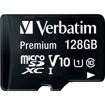 Verbatim microSDHC Speicherkarte, 128 GB