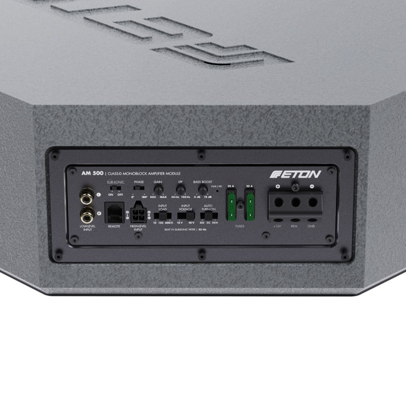 ETON 25 cm Aktivsubwoofer für die Reserveradmulde