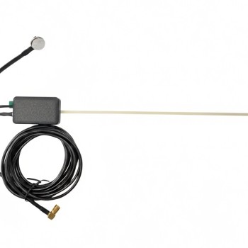 Aktive DAB+ Scheiben-Folienantenne SMB Anschluss