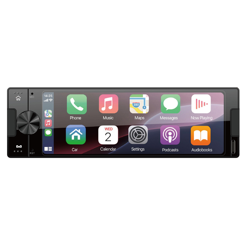 Smartphone 1DIN Radio, 6.38 zoll Display,DAB+, Wireless Apple CarPlay - Android