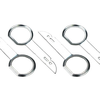 2 Paar Ford-Radio-Entriegelungsschlüssel