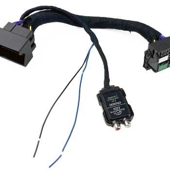 VAG, Scania, Volvo Trucks MIB/PQ (52-poliger Quad-Lock) 2-Kanal-Line-Out-Konvert