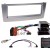 1-DIN Kit Fiat Grande Punto/Linea anthrazit LFB/Antenne