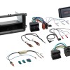 2-DIN Kit mit Fach Skoda/VW schwarz 40Pin/52Pin i-dapter