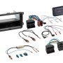 2-DIN Kit mit Fach Skoda/VW schwarz 40Pin/52Pin i-dapter
