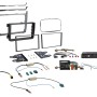 2-DIN Kit VW Polo 2014-2017 silber i-dapter/Anntenne