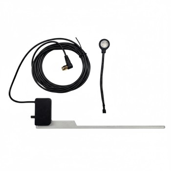 Universal Aktive DAB+ Scheiben-Folienantenne 90° SMA Stecker (schraubbar)