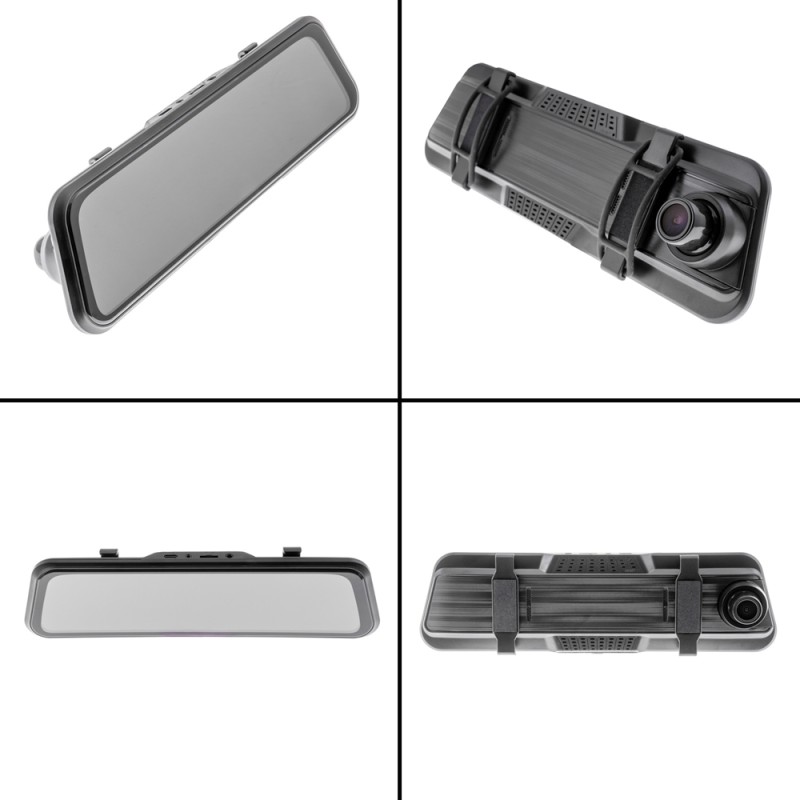 Smartphone-Spiegelmonitor 22.9cm (9) mit Dashcam & RFK-Eingang (AHD)