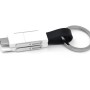 5-in-1 Universal-Ladekabel Magnetischer Schlüsselanhänger USB-Kabel 13cm