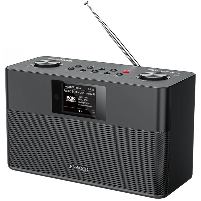 KENWOOD CR-ST Smart Radio mit Internetradio, Bluetooth, DAB+ und IPS-Farbdisplay
