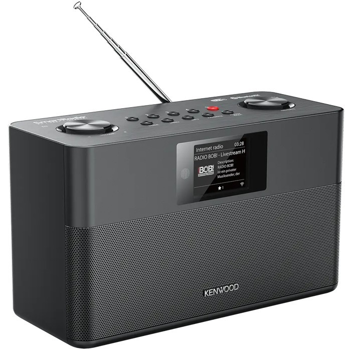 KENWOOD CR-ST Smart Radio mit Internetradio, Bluetooth, DAB+ und IPS-Farbdisplay