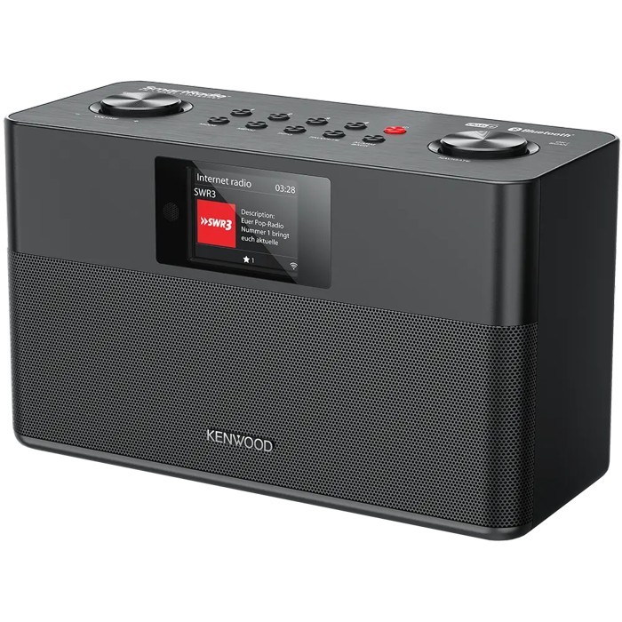 KENWOOD CR-ST Smart Radio mit Internetradio, Bluetooth, DAB+ und IPS-Farbdisplay