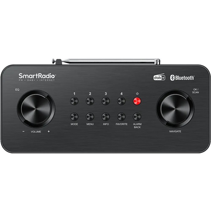 KENWOOD CR-ST Smart Radio mit Internetradio, Bluetooth, DAB+ und IPS-Farbdisplay