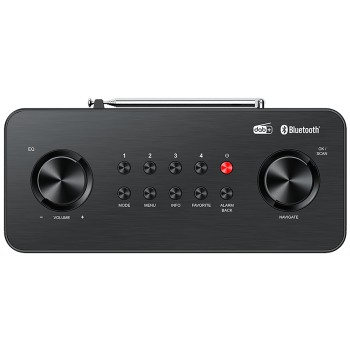 KENWOOD CR-ST85DAB-B DAB+ Kompaktradio Audio-Streaming&ASA-Warnfunktion
