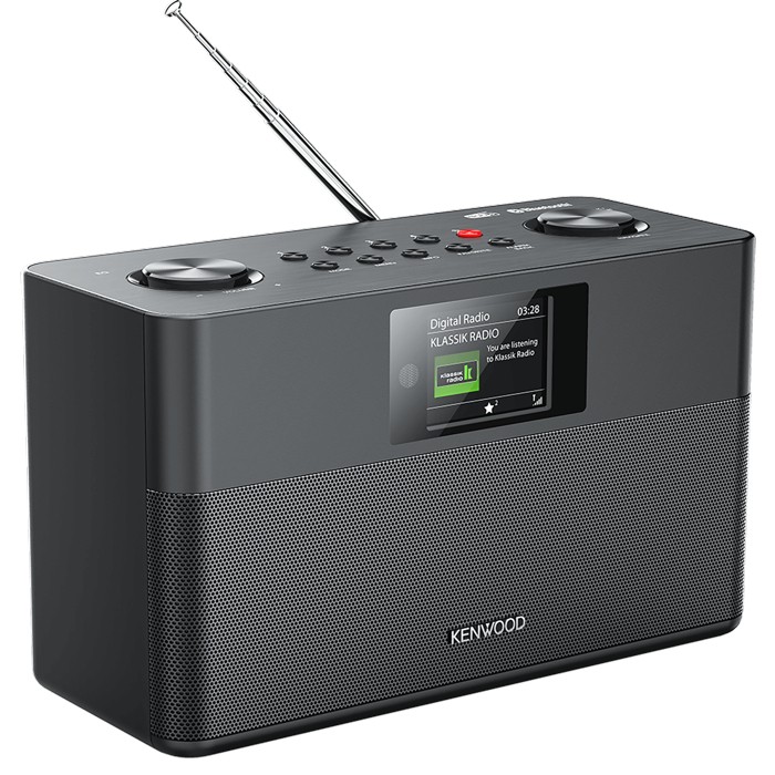 KENWOOD CR-ST85DAB-B DAB+ Kompaktradio Audio-Streaming&ASA-Warnfunktion