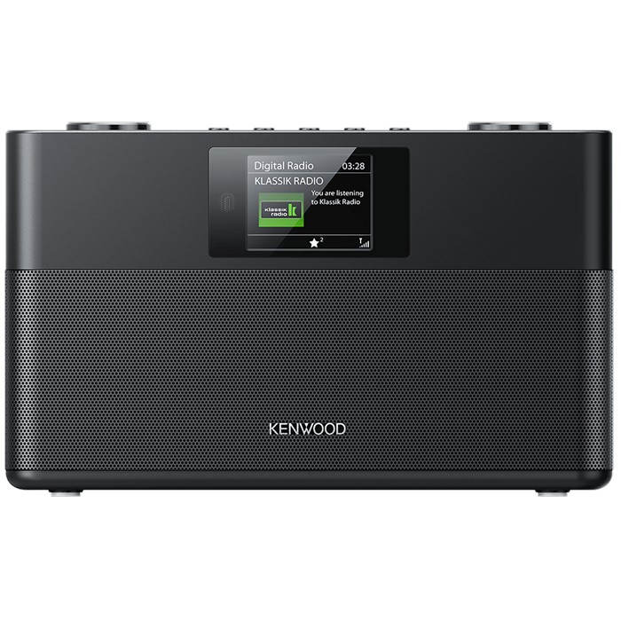 KENWOOD CR-ST85DAB-B DAB+ Kompaktradio Audio-Streaming&ASA-Warnfunktion