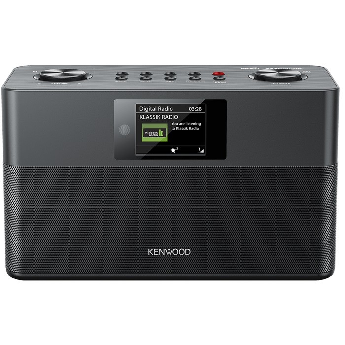 KENWOOD CR-ST85DAB-B DAB+ Kompaktradio Audio-Streaming&ASA-Warnfunktion