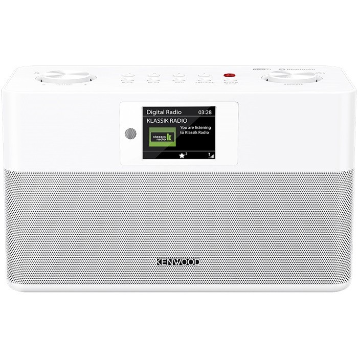 Kenwood CR-ST85DAB-W Kompaktradio mit Bluetooth und ASA-Warnfunktion