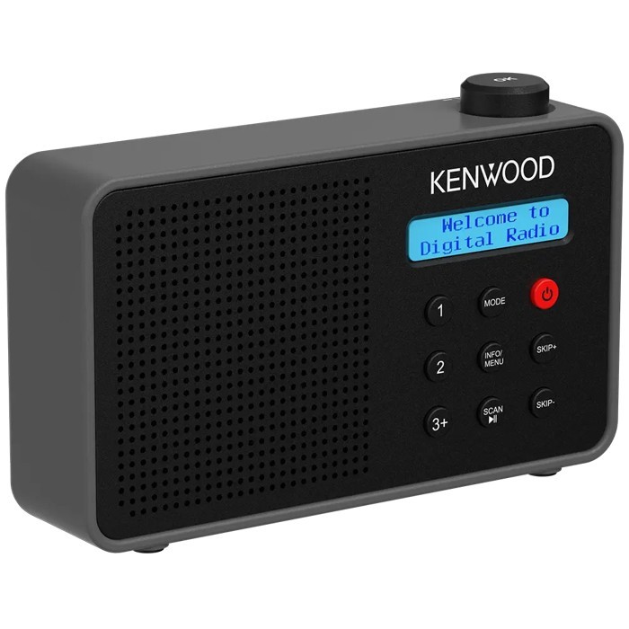 Kenwood CR-M25DAB Tragbares DAB+ Radio mit ASA-Warnfunktion