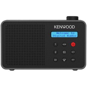 Kenwood CR-M25DAB Tragbares DAB+ Radio mit ASA-Warnfunktion