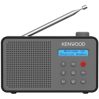 KENWOOD CR-M25DAB-H Tragbares DAB+ Radio mit ASA-Warnfunktion