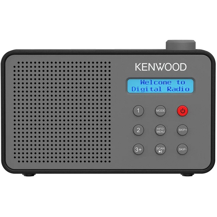 KENWOOD CR-M25DAB-H Tragbares DAB+ Radio mit ASA-Warnfunktion