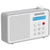 KENWOOD CR-M25DAB-W Tragbares DAB+ Radio mit ASA-Warnfunktion