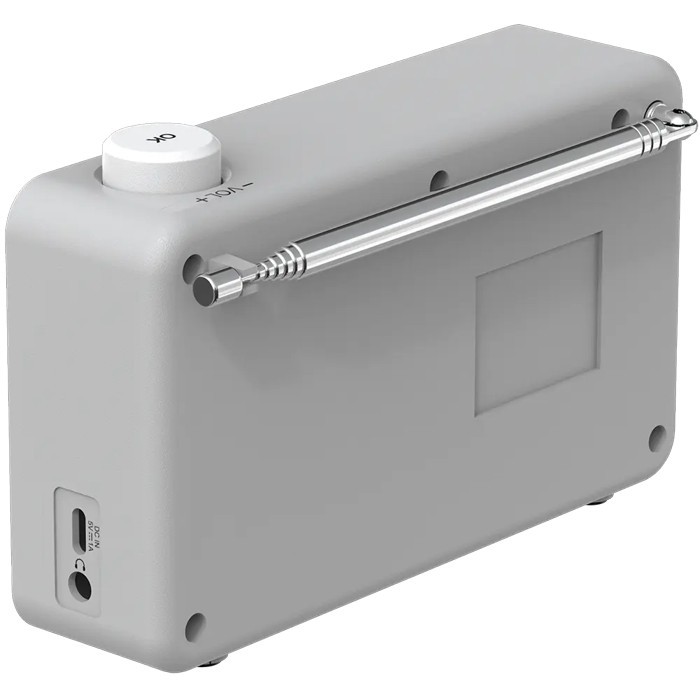 KENWOOD CR-M25DAB-W Tragbares DAB+ Radio mit ASA-Warnfunktion