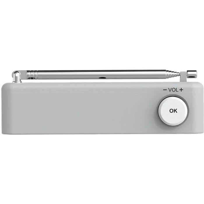 KENWOOD CR-M25DAB-W Tragbares DAB+ Radio mit ASA-Warnfunktion