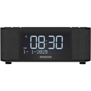 KENWOOD CR-ST55DAB-B Radiowecker mit Bluetooth®, DAB+ und ASA-Warnfunktion