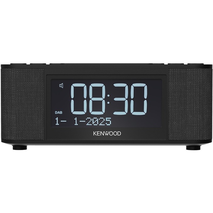 KENWOOD CR-ST55DAB-B Radiowecker mit Bluetooth®, DAB+ und ASA-Warnfunktion