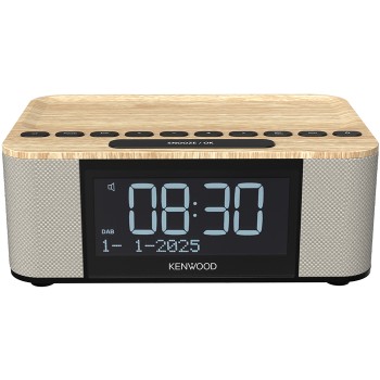 KENWOOD CR-ST55DAB-M Radiowecker mit Bluetooth®, DAB+ und ASA-Warnfunktion