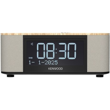 KENWOOD CR-ST55DAB-M Radiowecker mit Bluetooth®, DAB+ und ASA-Warnfunktion