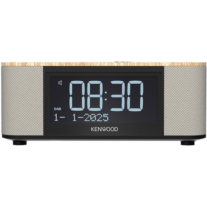 KENWOOD CR-ST55DAB-M Radiowecker mit Bluetooth®, DAB+ und ASA-Warnfunktion