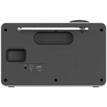 KENWOOD CR-M70DAB-W Senioren-Radio mit 10,8cm IPS-Farbdisplay & Easy Modus