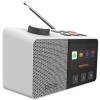 KENWOOD CR-M70DAB-W Senioren-Radio mit 10,8cm IPS-Farbdisplay & Easy Modus