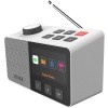 KENWOOD CR-M70DAB-W Senioren-Radio mit 10,8cm IPS-Farbdisplay & Easy Modus